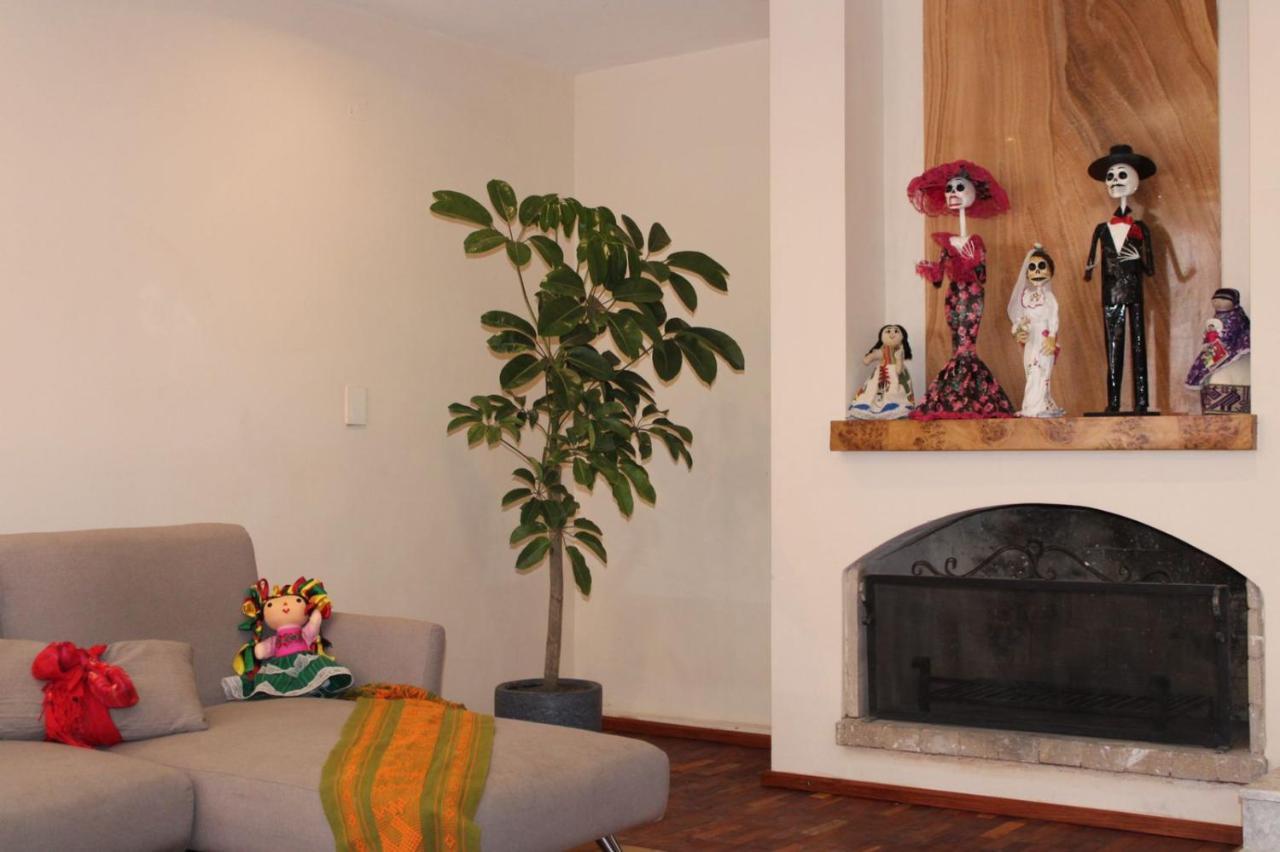Casa Luna Coyoacan Mexiko-Stadt Exterior foto